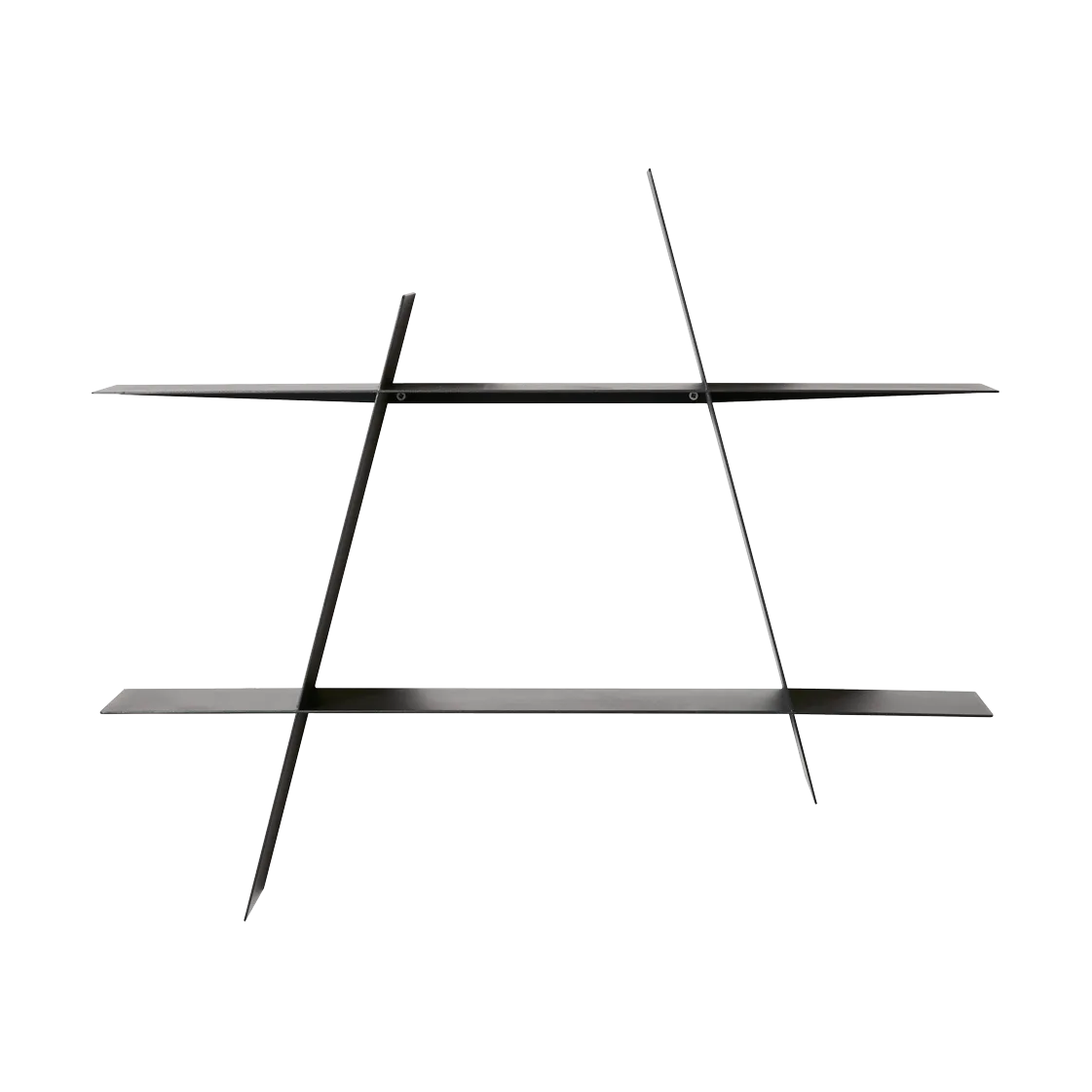 A-Shelf wall shelf Large 78x12x67 cm, Black Andersen Furniture