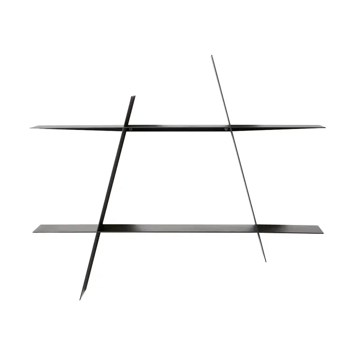 A-Shelf wall shelf Large 78x12x67 cm - Black - Andersen Furniture
