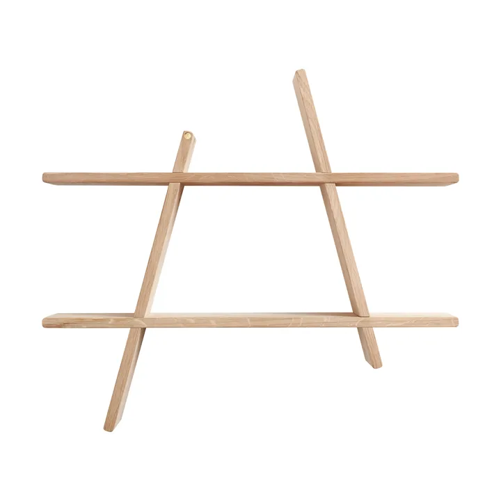 A-Shelf wall shelf Large 78x12x67 cm - Oak - Andersen Furniture