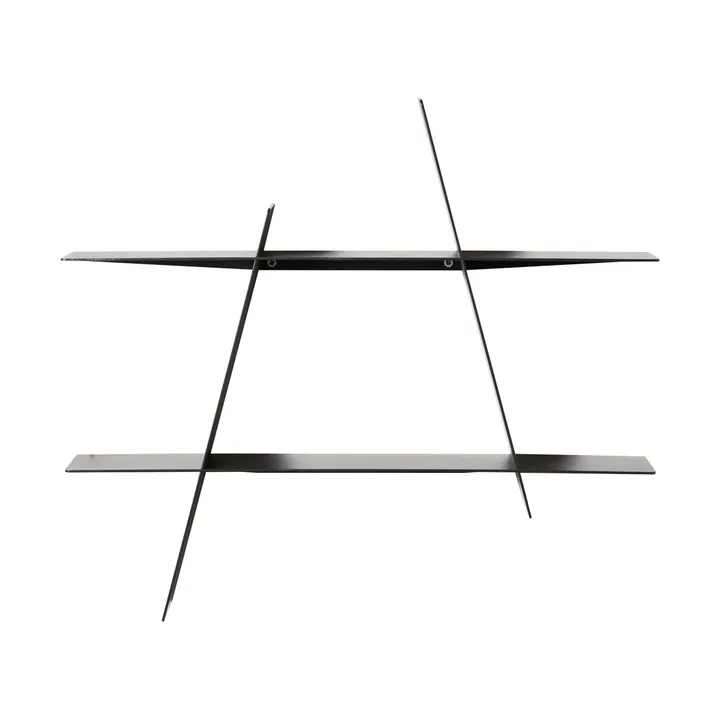 A-Shelf wall shelf Medium 52x9x46 cm - Black - Andersen Furniture