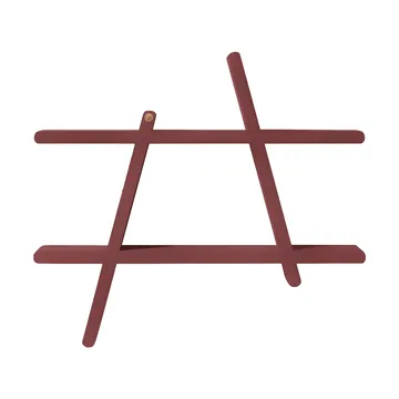 A-Shelf wall shelf Special Edition - Wine red M 52x9x46 cm - Andersen Furniture