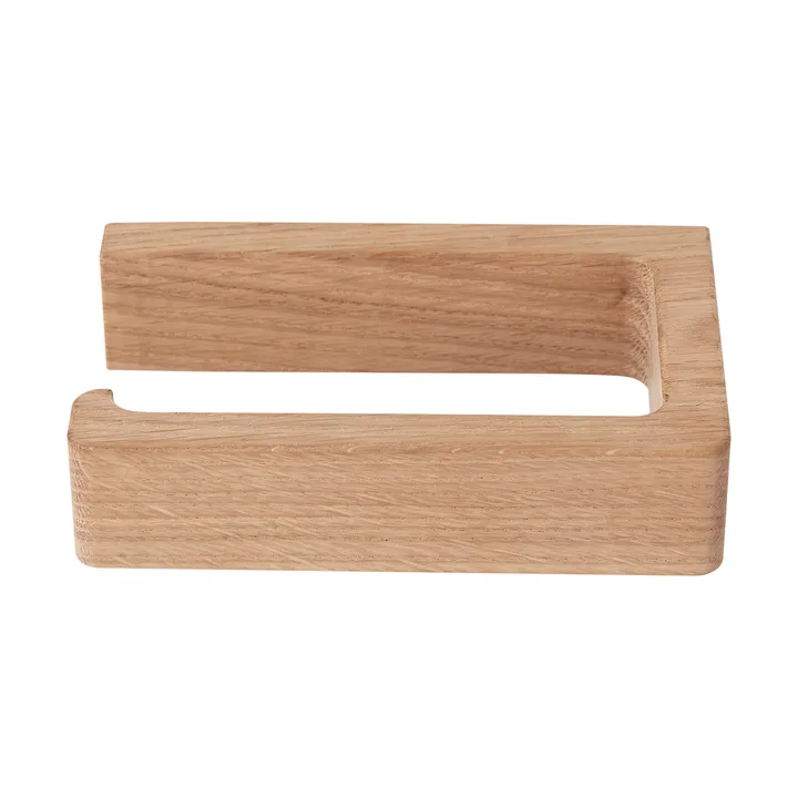 Andersen toilet paper holder - Lacquered oak - Andersen Furniture