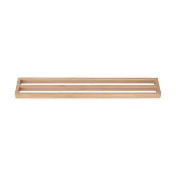 Andersen towel rack double 73,5 cm - Lacquered oak - Andersen Furniture