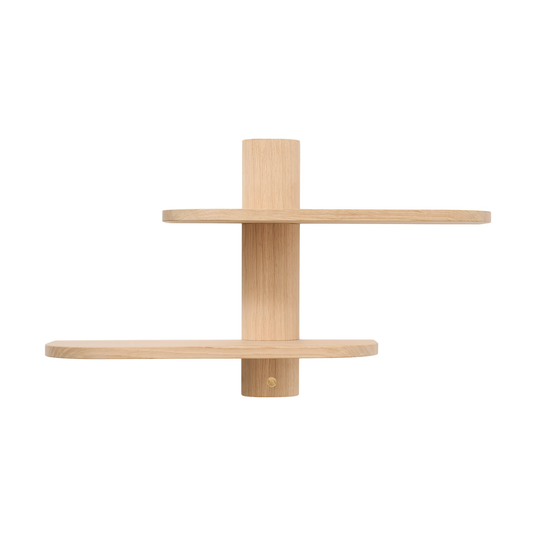 Bend wall shelf, Oak, 50x18x40 cm Andersen Furniture