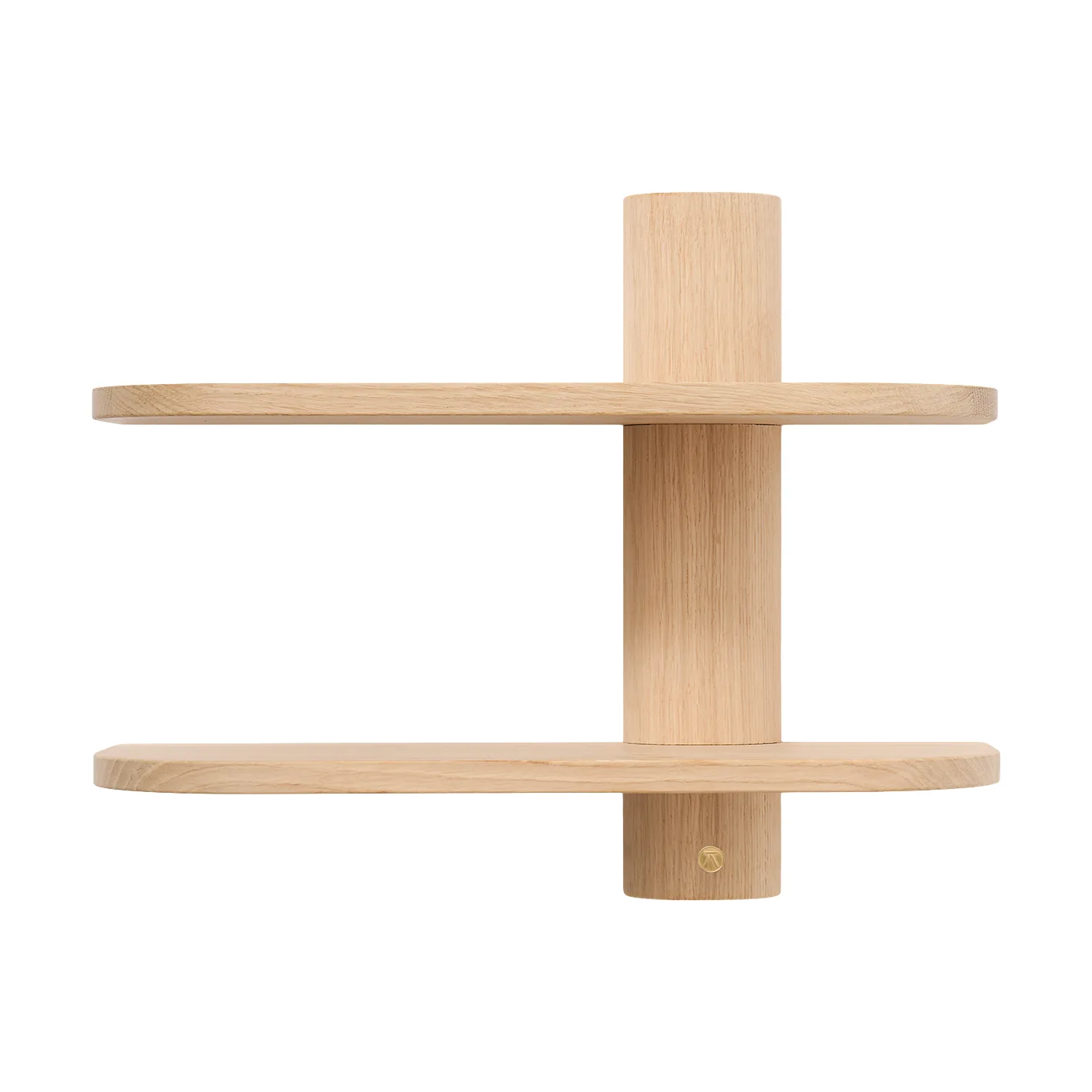 Bend wall shelf, Oak, 50x18x40 cm Andersen Furniture