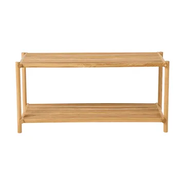Column shoe rack - Matt lacquered oak - Andersen Furniture