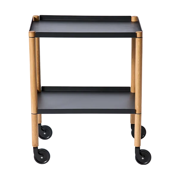 Connect table - Oiled oak, black metal - Andersen Furniture
