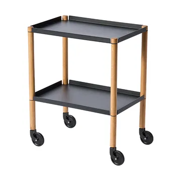 Connect table - Oiled oak, black metal - Andersen Furniture