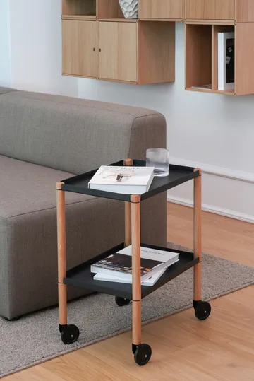 Connect table - Oiled oak, black metal - Andersen Furniture