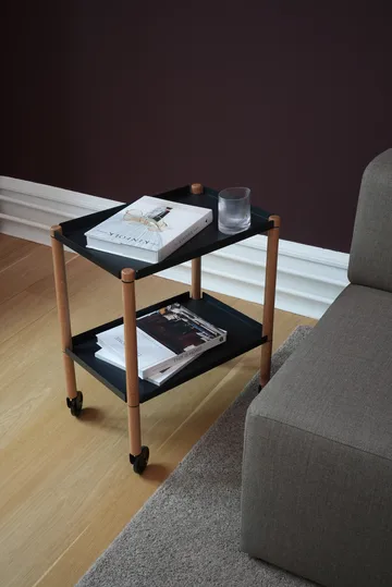 Connect table - Oiled oak, black metal - Andersen Furniture