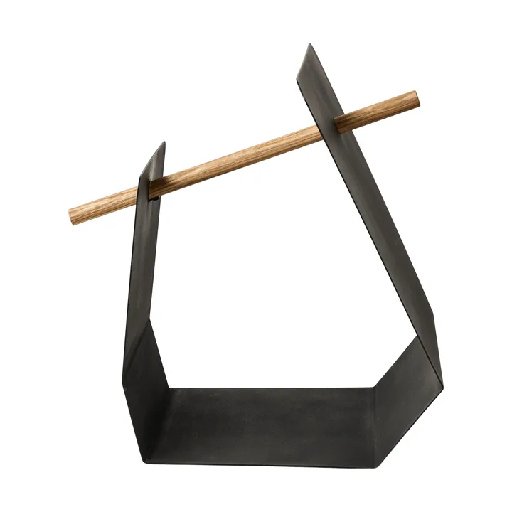 Edge magazine rack - Black (black) - Andersen Furniture