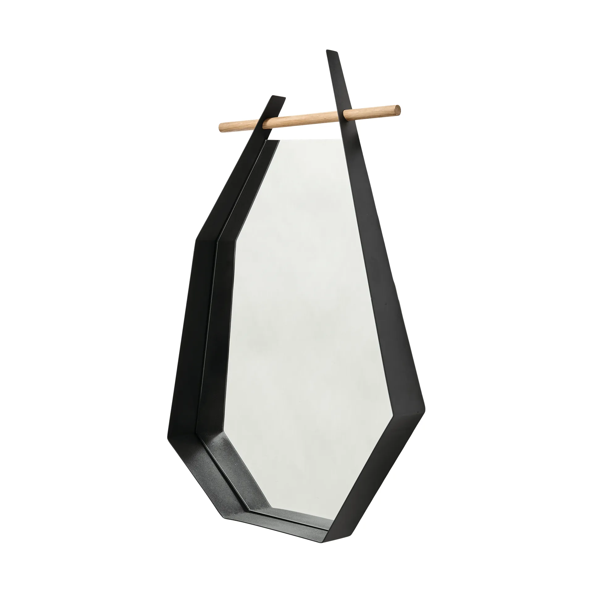 Edge mirror, Black (black) Andersen Furniture