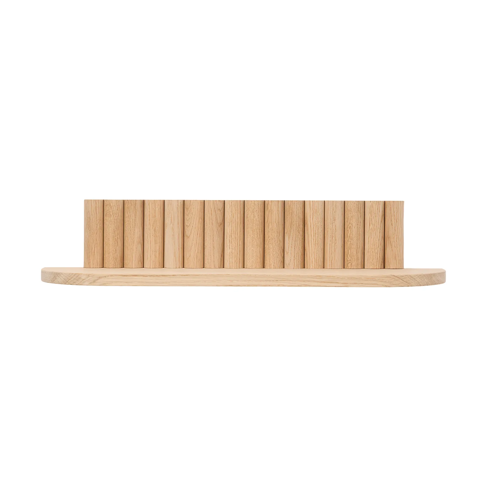 Pillar wall shelf, Oak, 60x15x12 cm Andersen Furniture