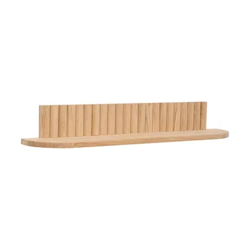 Pillar wall shelf - Oak, 78x15x12 cm - Andersen Furniture