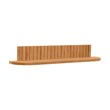 Pillar wall shelf - Oiled Natural Oak, 78x15x12 cm - Andersen Furniture