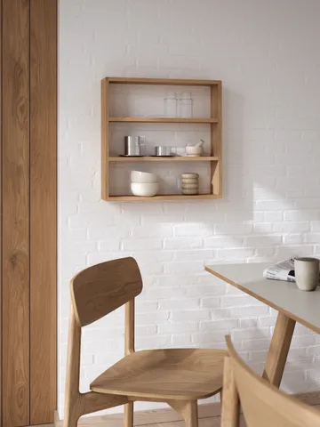 Sector wall shelf - Oak, 50x50x10 cm - Andersen Furniture