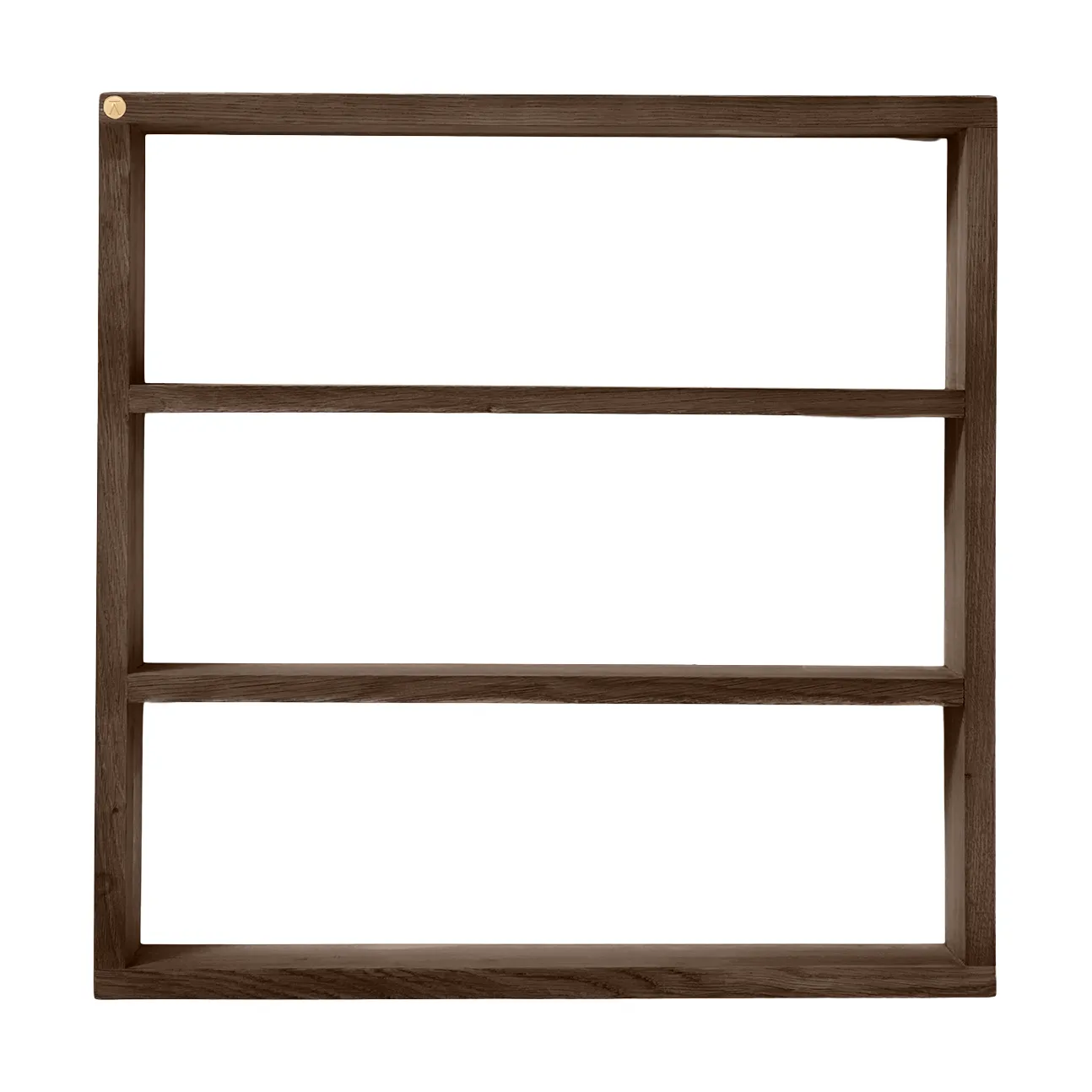 Sector wall shelf, Smoked Oiled Oak, 50x50x10 cm Andersen Furniture