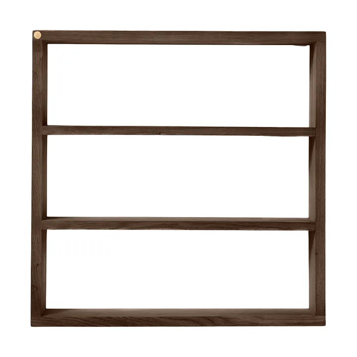 Sector wall shelf - Smoked Oiled Oak, 50x50x10 cm - Andersen Furniture