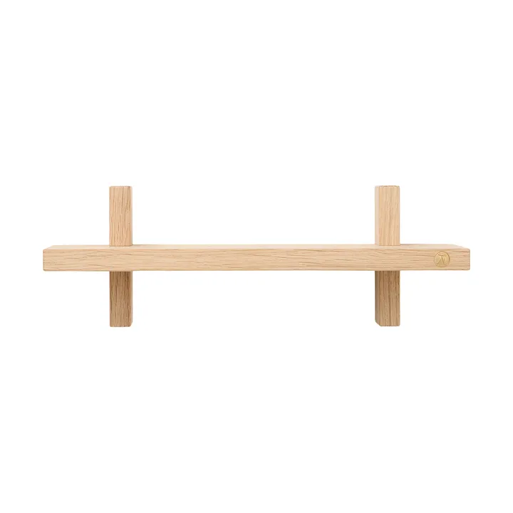 Treat wall shelf single - Oak, 34x12x11.2 cm - Andersen Furniture