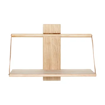Wood Wall wall shelf Medium 45x20x32 cm - Oak - Andersen Furniture