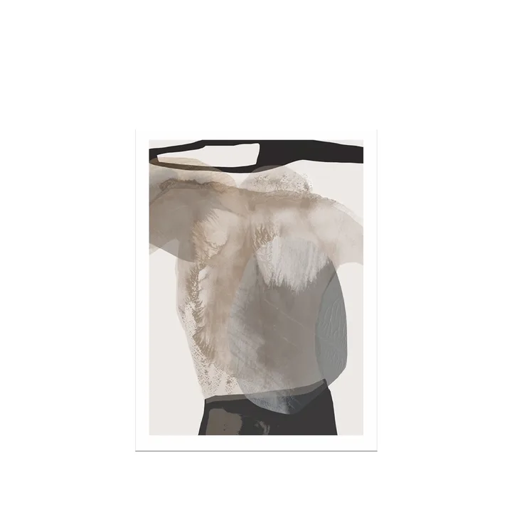 Monument 02 poster - Multi, 50x70 - Anna Bülow