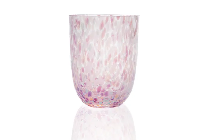 Confetti Drinking glass 25 cl - Flamingo - Anna Von Lipa