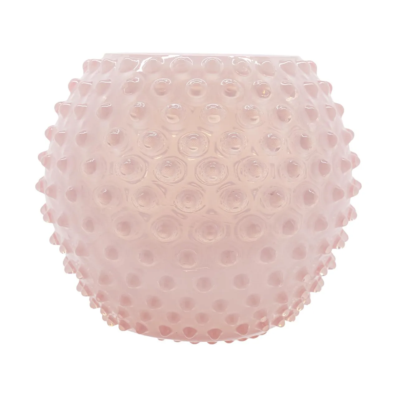Hobnail Globe vase 18 cm, Soft Pink Anna Von Lipa
