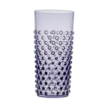 Hobnail Long drink glass 20 cl - Indigo - Anna Von Lipa