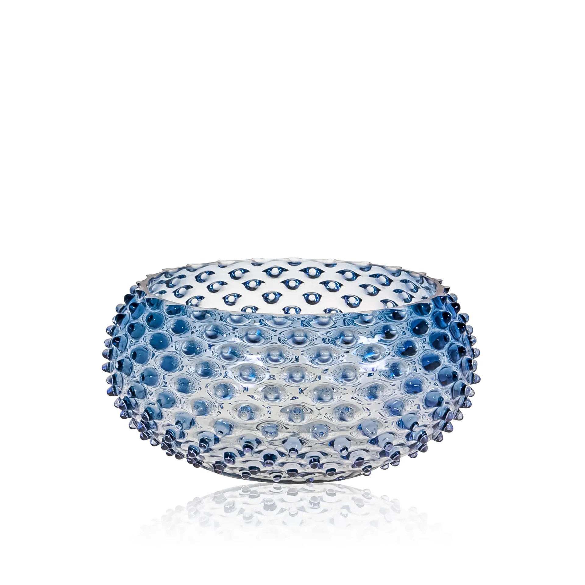 Hobnail Tapas bowl 23 cm, Blue smoke Anna Von Lipa