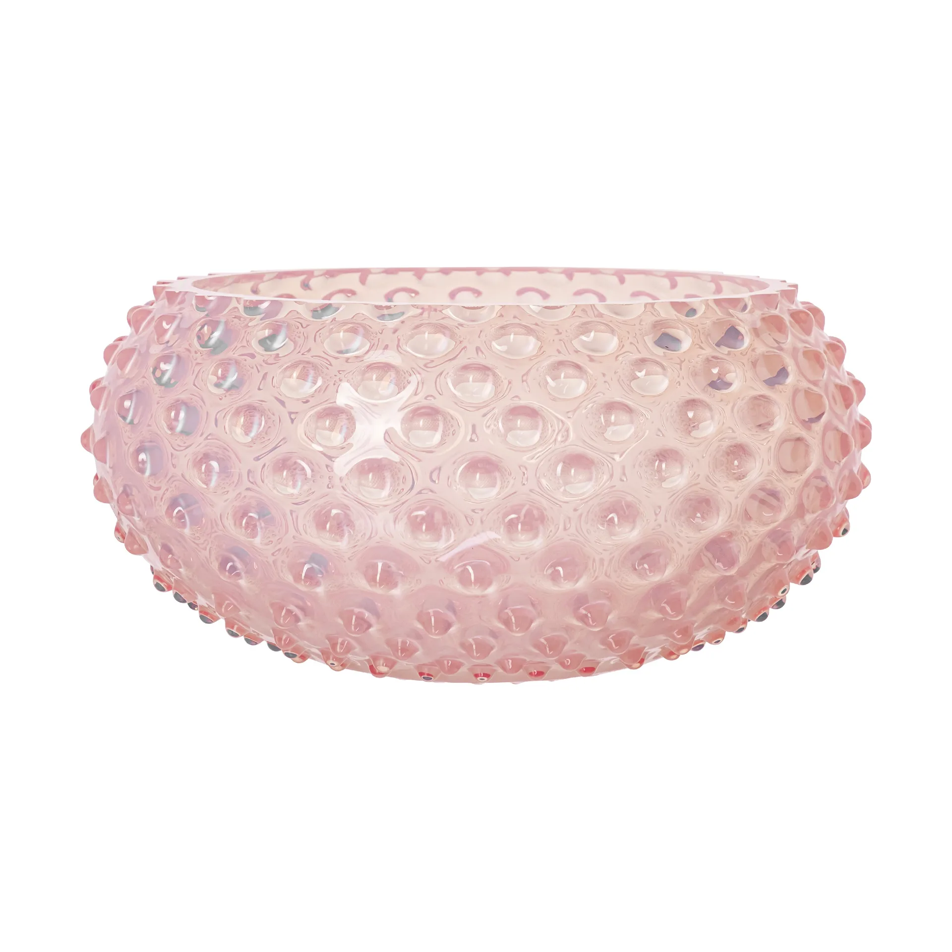 Hobnail Tapas bowl 23 cm, Soft Pink Anna Von Lipa