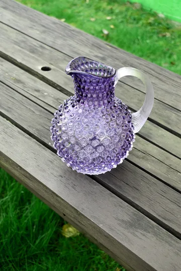 Paris Hobnail jug 2 l - Indigo - Anna Von Lipa