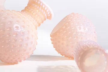 Paris Hobnail jug 2 l - Soft Pink - Anna Von Lipa