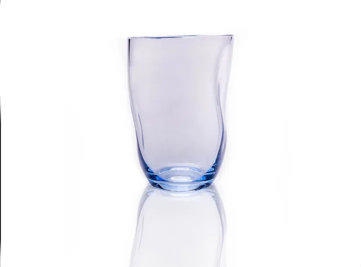 Squeeze drinking glass 25 cl - Light blue - Anna Von Lipa