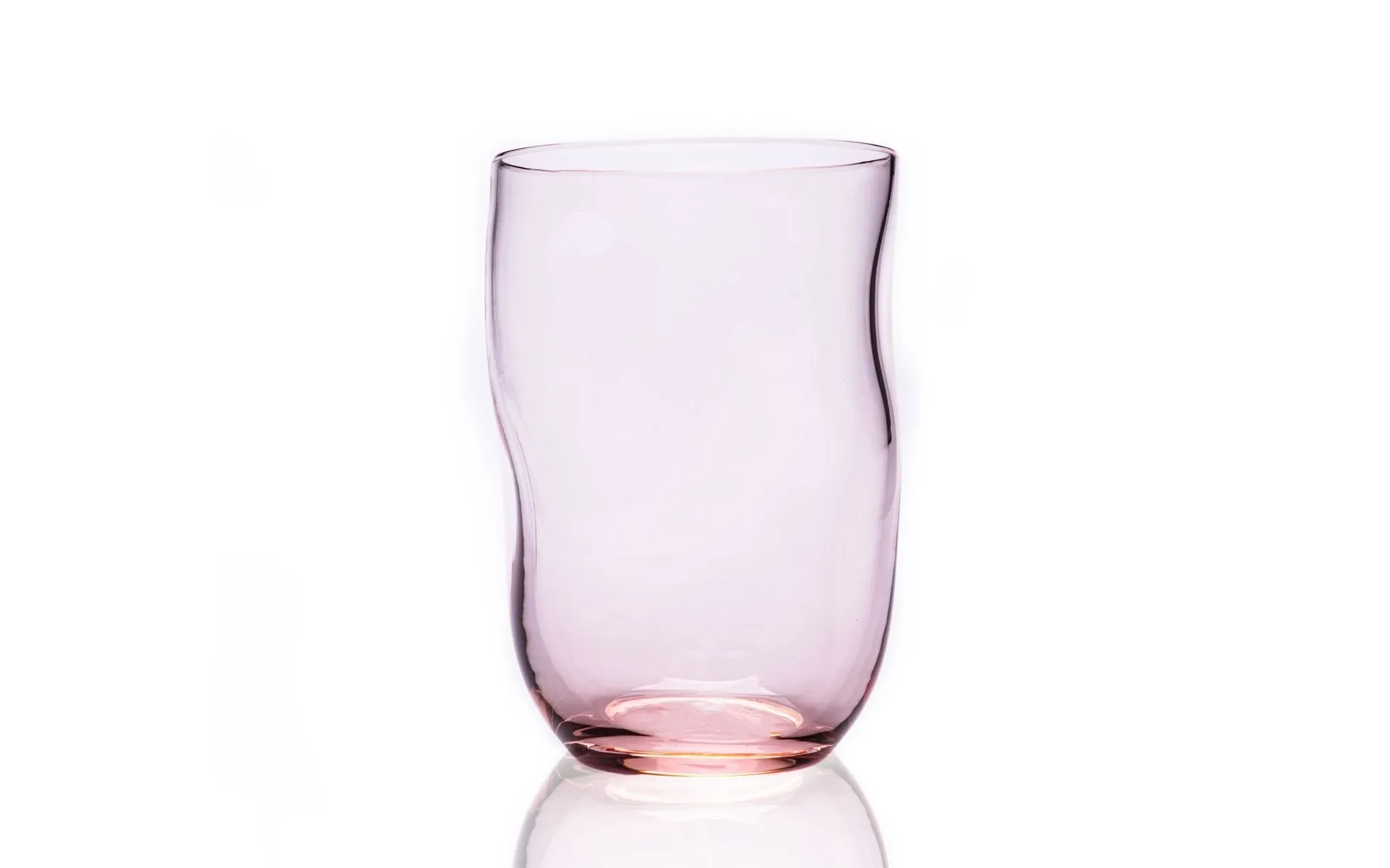 Squeeze drinking glass 25 cl, Pink Anna Von Lipa