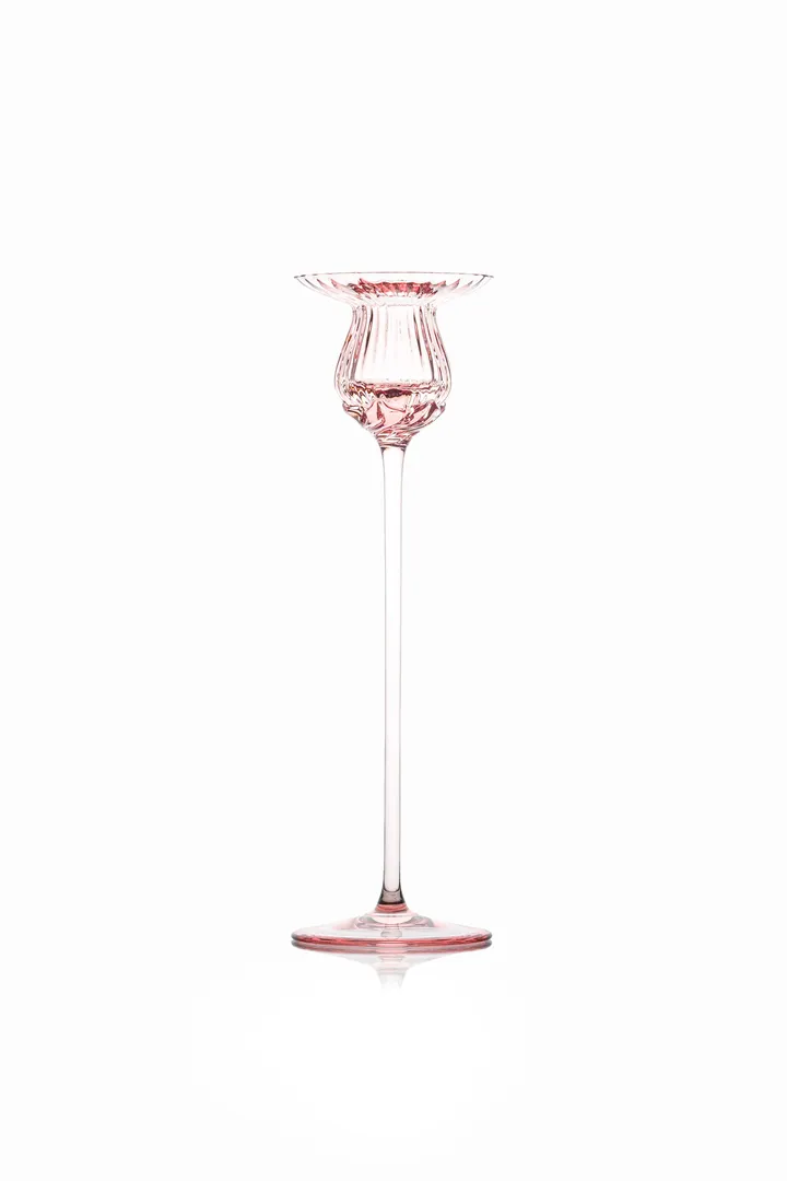 Tulipán candlestick 25 cm - Pink - Anna Von Lipa