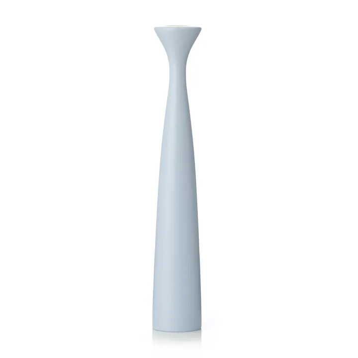 Blossom Rose candle holder 29 cm - Sky blue - Applicata