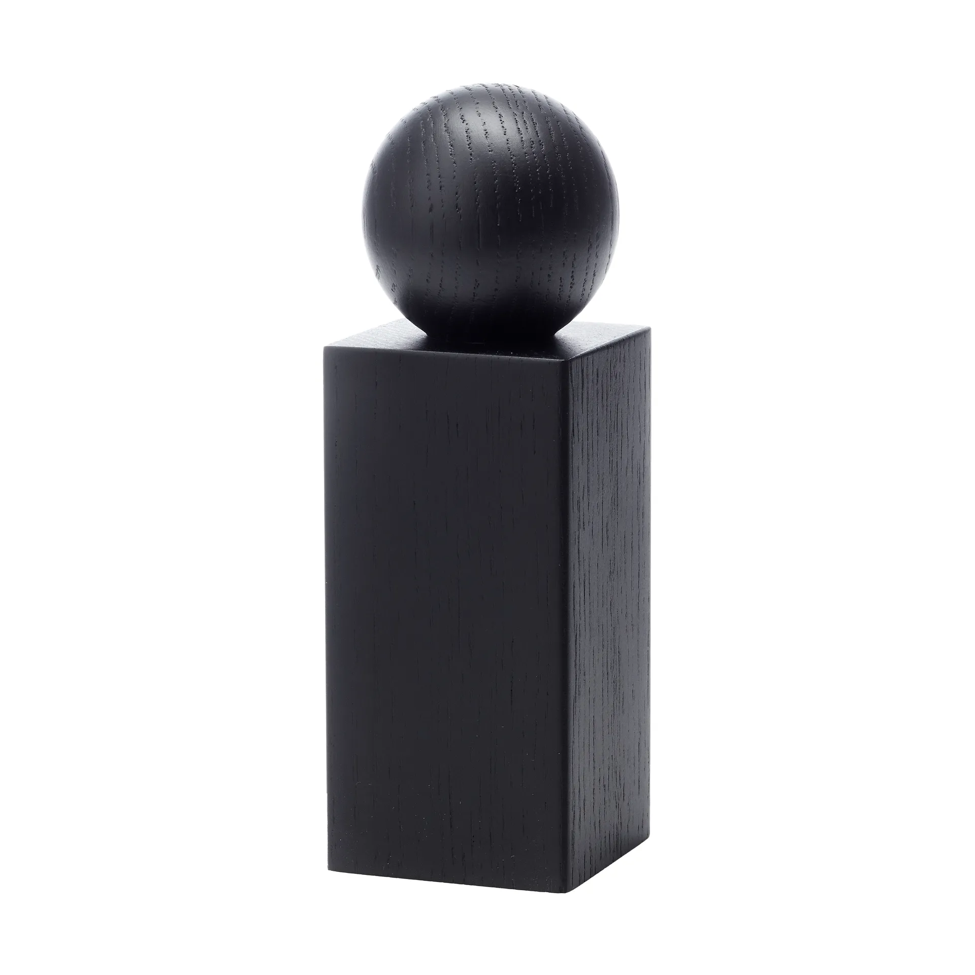 Twist spice grinder, Black stained oak Applicata