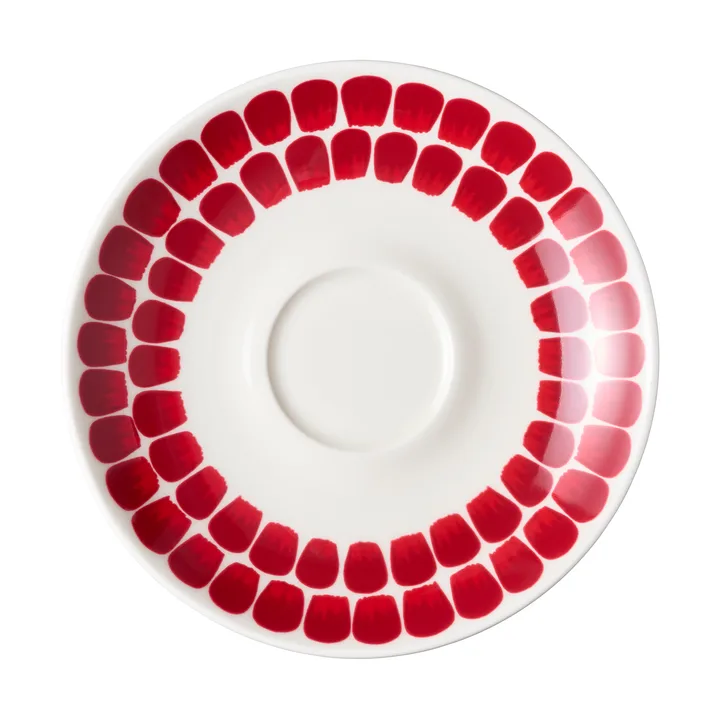 24h Tuokio coffee plate Ø17 cm - Red - Arabia
