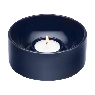 Kirnu candle holder Ø11x5 cm - Blue - Arabia