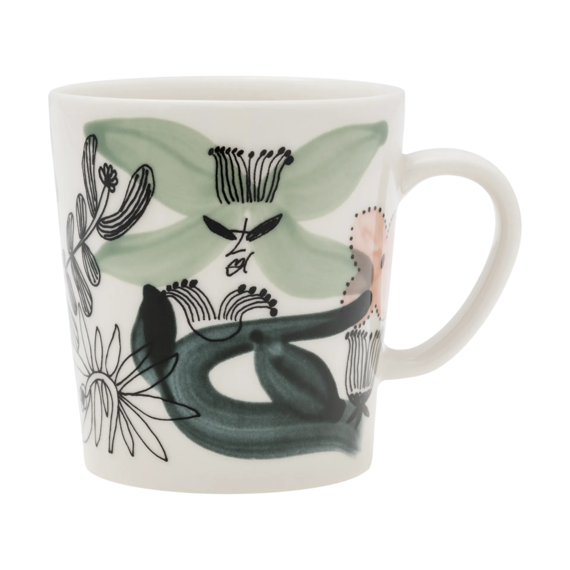 Kukkamaa mug 30 cl, Green Arabia