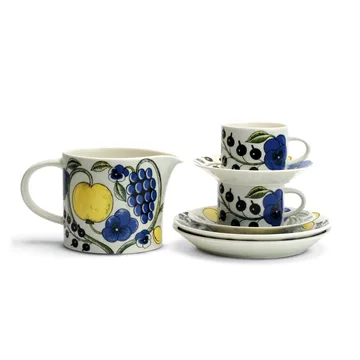 Paratiisi saucer Ø14 cm for coffee cup 18 cl - blue - Arabia