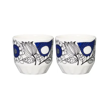 Pastoraali egg cup 2-pack - Blue - Arabia