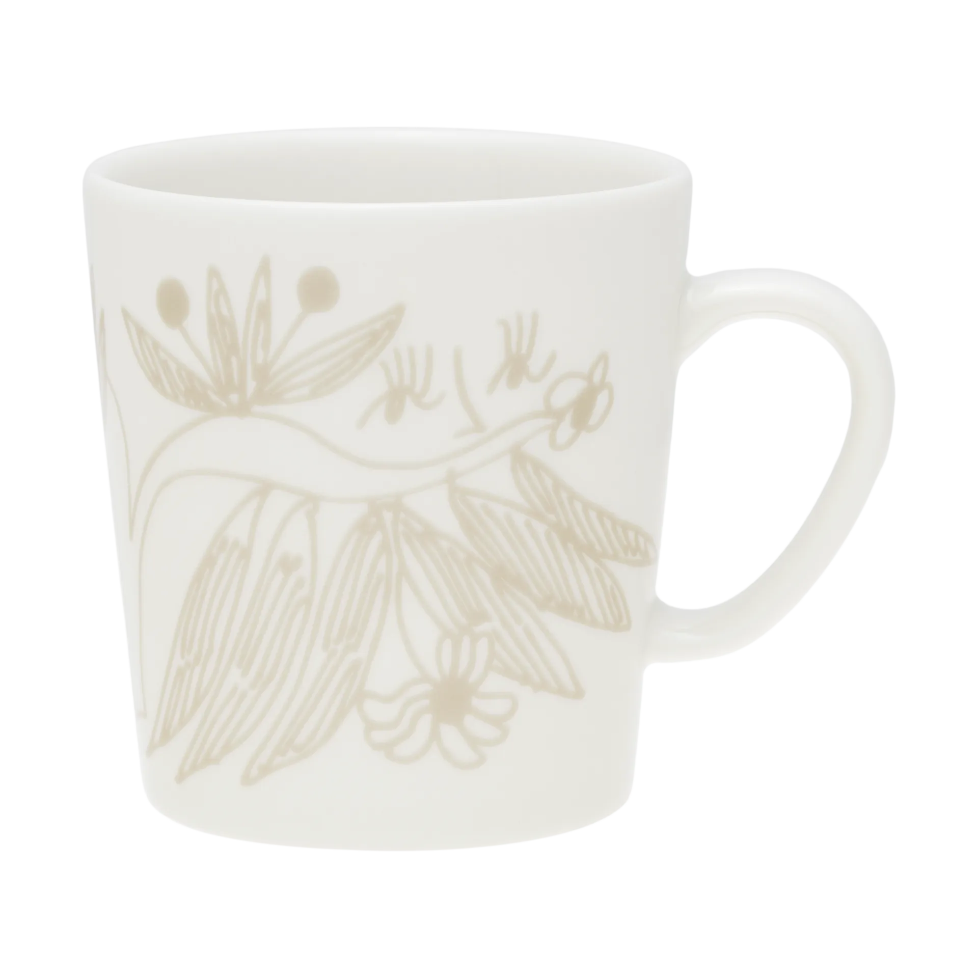 Puutarhurit mug 30 cl, Beige Arabia