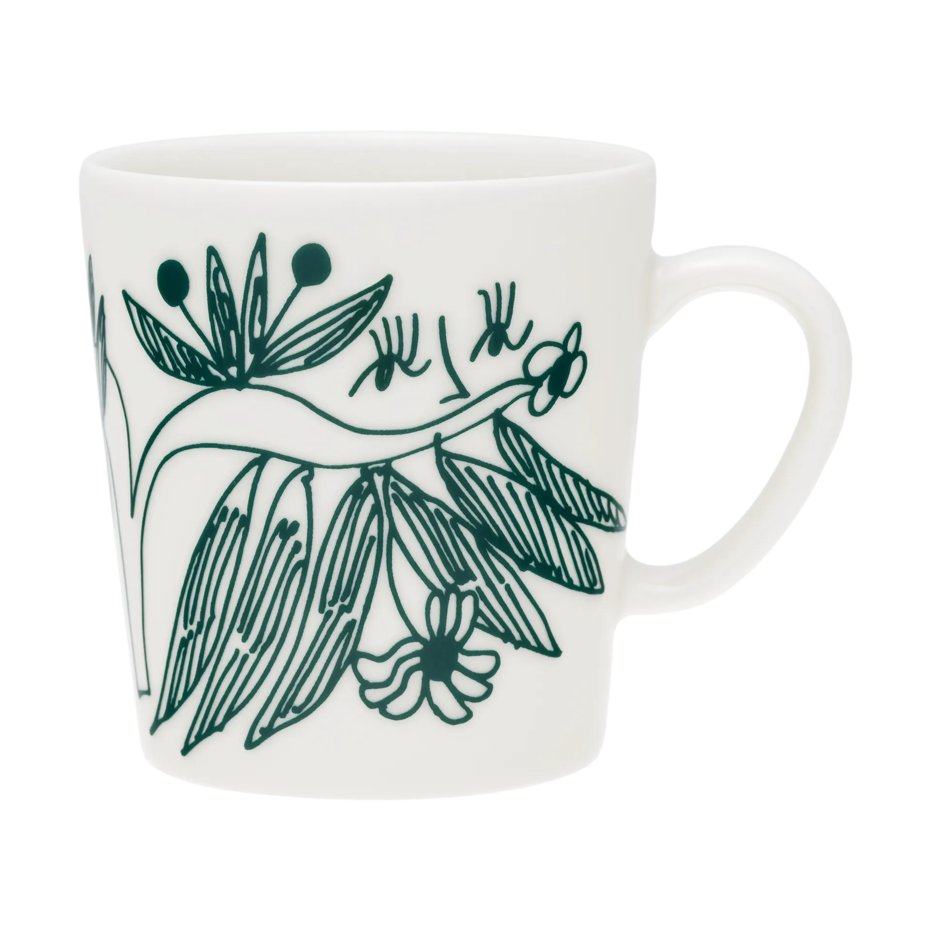 Puutarhurit mug 30 cl, Dark green Arabia