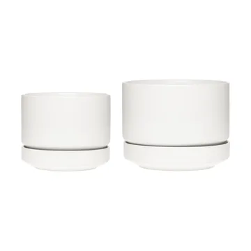 SN Pot Ø16 cm - Matte white - Arabia