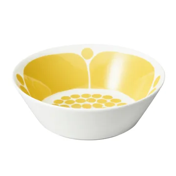 Sunnuntai deep plate Ø17 cm - Yellow - Arabia
