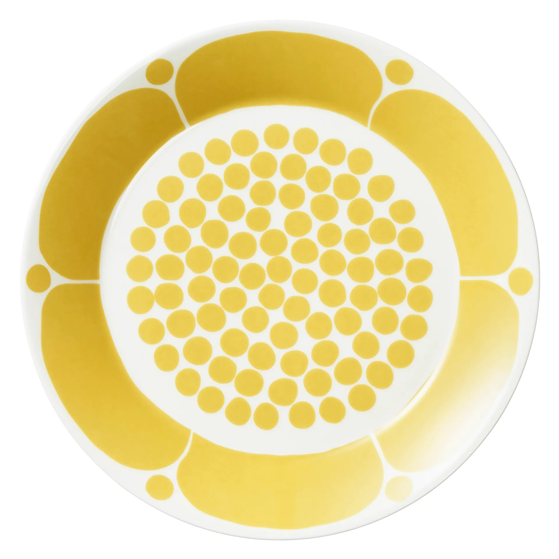 Sunnuntai plate, Yellow, Ø26 cm Arabia
