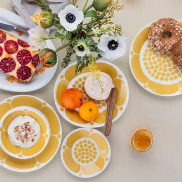 Sunnuntai plate - Yellow, Ø26 cm - Arabia