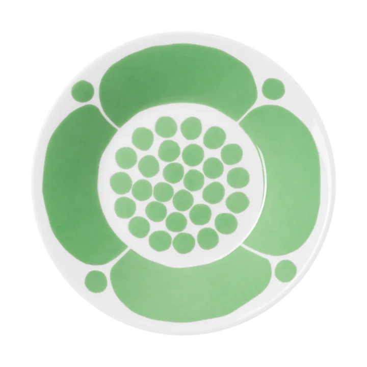 Sunnuntai saucer Ø16.5 cm - Green - Arabia