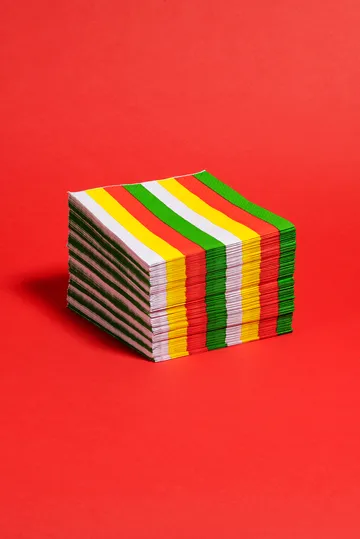 Vuokko paper napkin 33x33 cm 20-pack - Small 4-strip - Arabia